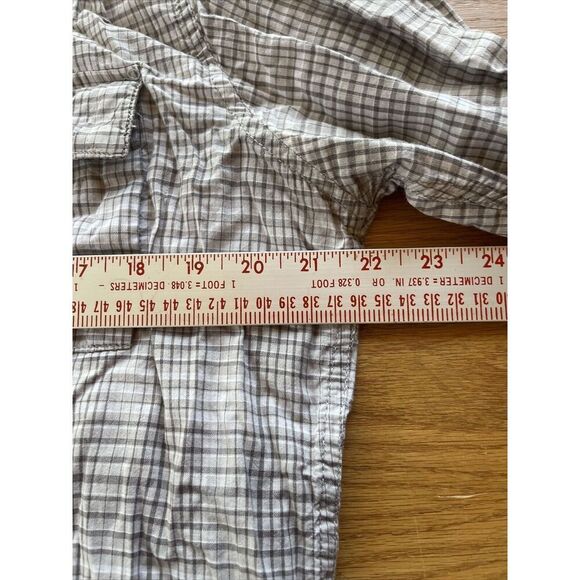 PD&C Mens XL Long Sleeve Button-Up Plaid Shirt Multicolor Cotton Casual - Picture 3 of 5